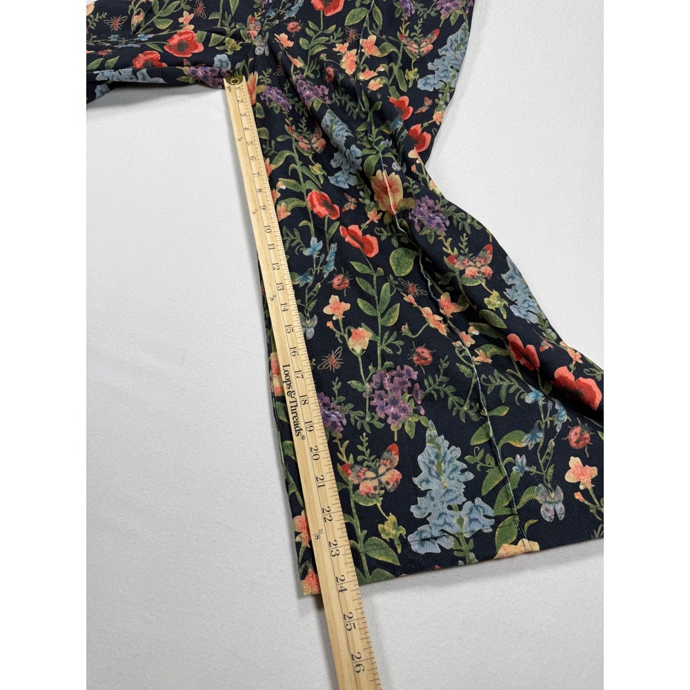 Cider Women Floral Corduroy Overalls Multi Color Wide Leg corduroy Size 1XL NWT - Picture 3 of 10